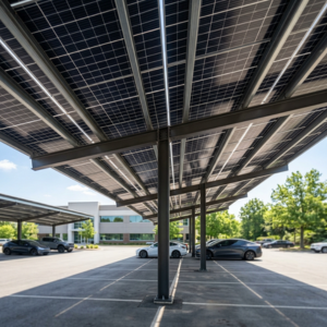 Charpente métallique ; panneaux solaires ; panneaux photovoltaïques ; Métallerie Techni Métal