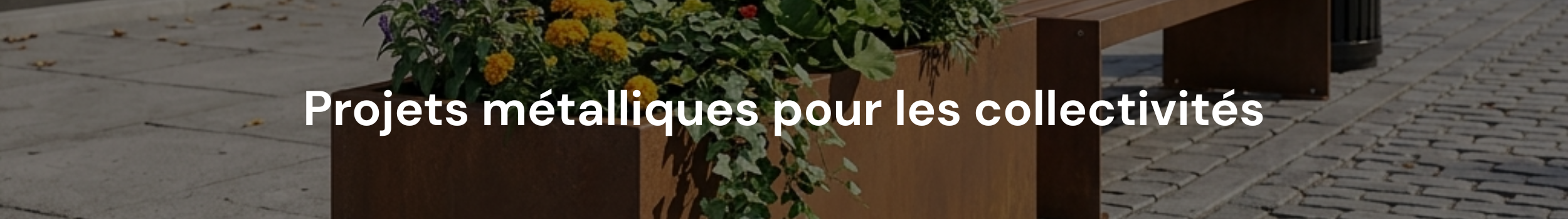 Projets métalliques pour les collectivités - Métallerie Techni Métal