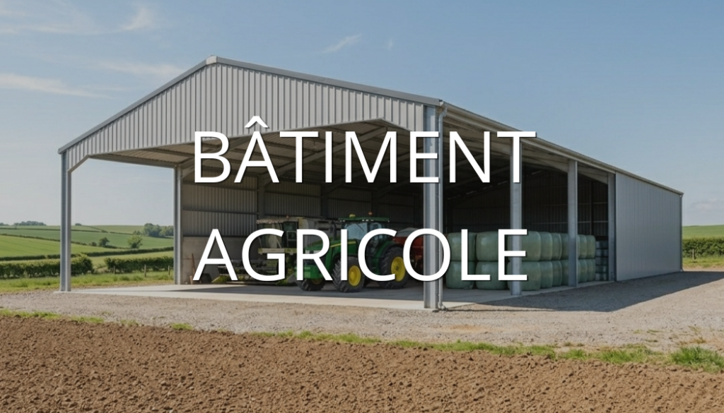 Le bâtiment métallique en kit : batiment agricole