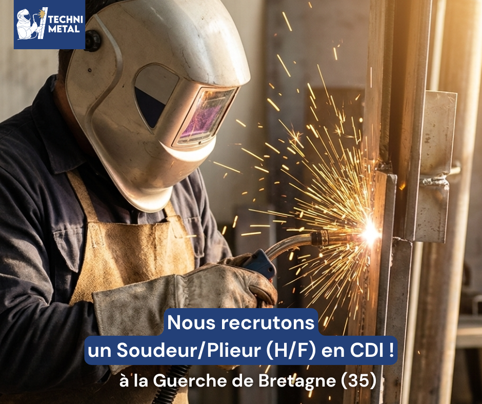 Recrutement soudeur Techni Métal